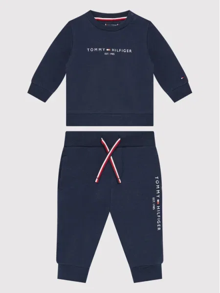 Tommy Hilfiger Анцуг Baby Essential Тъмносин