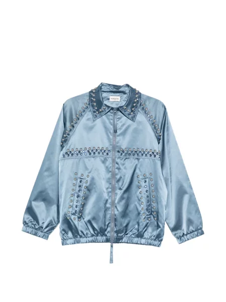 Kurtka bomber Parosh z ćwiekami niebieski