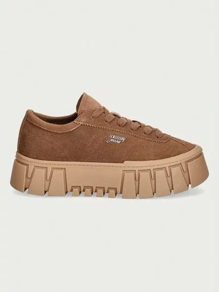 Tommy Jeans Sneakers Platform Sneaker maro