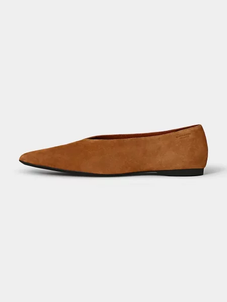 Велурени балеринки Vagabond Shoemakers HERMINE кафяво