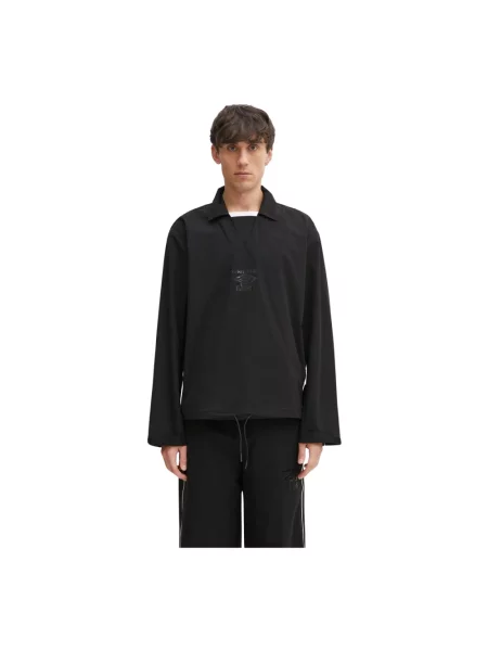 Rains kurtka Rains x Umbro przejściowa oversize czarny