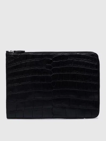 Шкіряна сумка Vaccari чорна