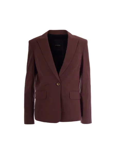 Marynarka Pinko ze stretchu brązowa