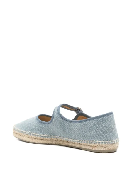 Espadrile Castaner cu cataramă albastru