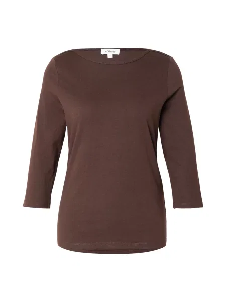 S.Oliver Tricou închis maro