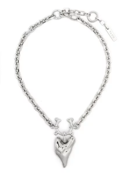 Колие Vann Jewelry със сърца сребристо