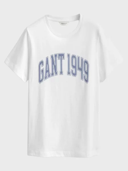 Футболка Gant біла
