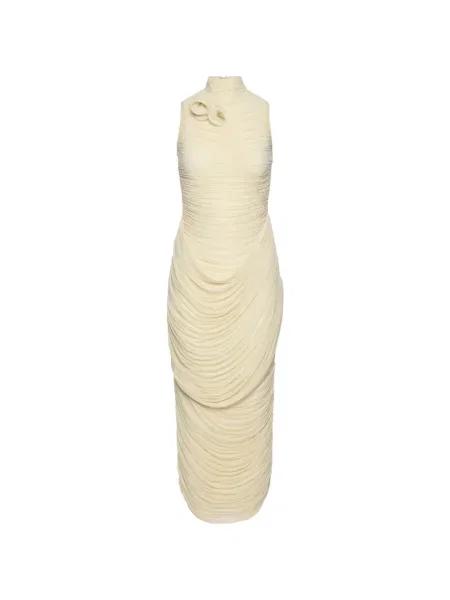 Maksi sukienka maxi Magda Butrym drapowana garniturowa