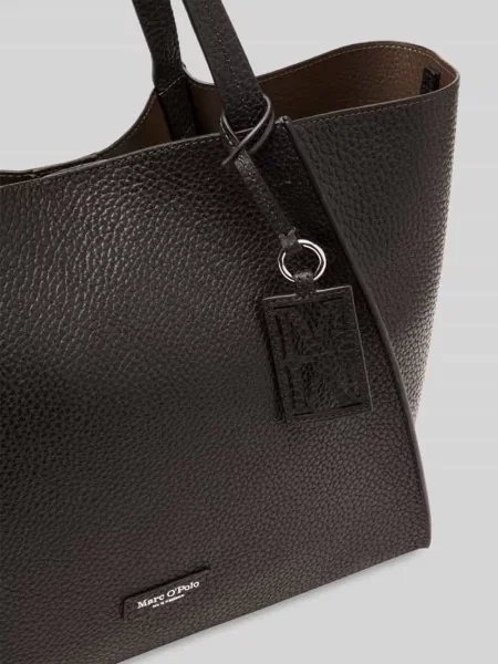 Marc O'Polo torebka shopper skórzana brązowa