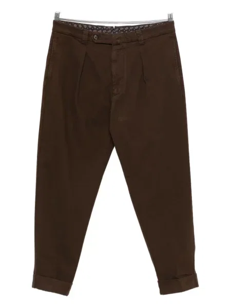 Pantaloni Berwich plisate negru