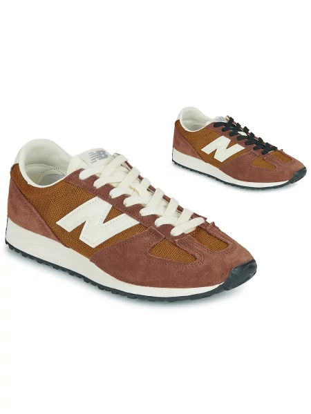 Pantofi New Balance din piele maro