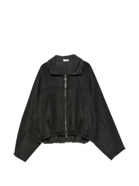 Geacă bomber Brunello Cucinelli gri