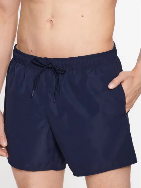 Hlače Lacoste modra