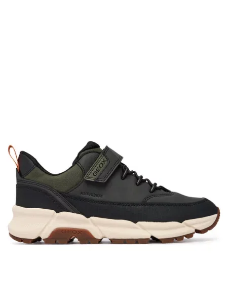Geox Tenisice J Flexyper Plus Boy B Abx S Tamno zelena