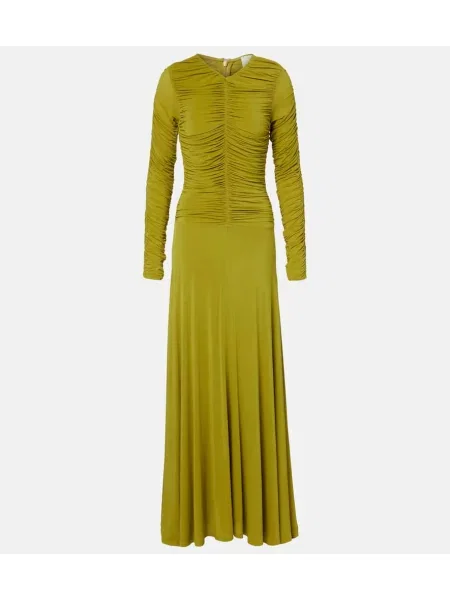Rochie maxi Tove de costum verde
