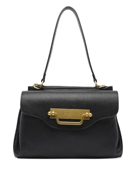 Kožená kabelka My Best Bag černá