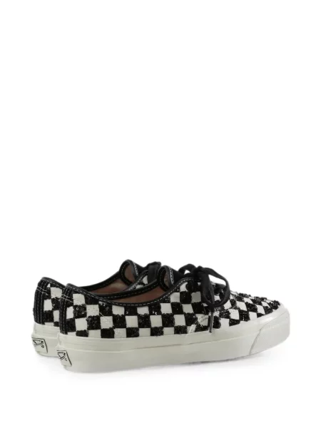 Sneakerși Vans Authentic cu paiete negru