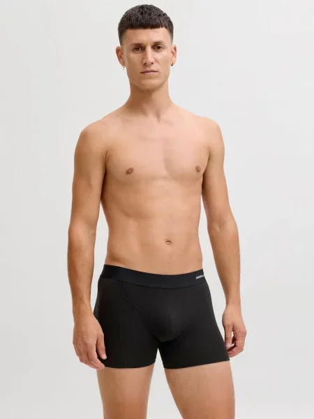 Труси JACK & JONES BASIC BAMBOO TRUNKS синій/чорний чорні