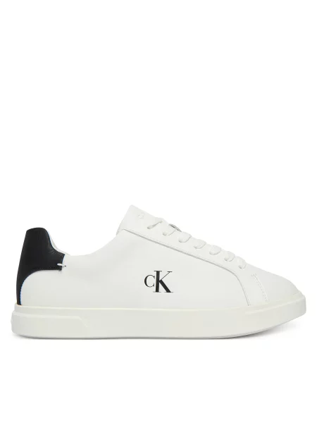 Superge Calvin Klein Low Pro Cup Laceup Lth Moire bela
