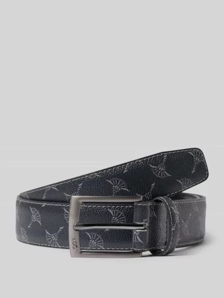Pasek z dodatkiem skóry i wzorem na całej powierzchni Joop! Collection