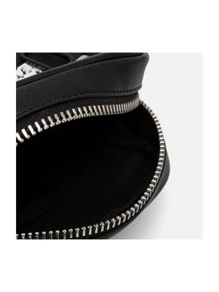 KARL LAGERFELD JEANS Taška cez rameno ESSENTIAL / biela čierna