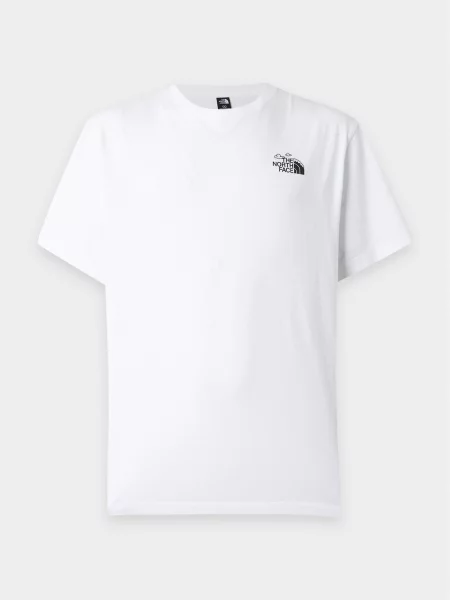 THE NORTH FACE Tricou NAT HIGH SOCIETY negru alb