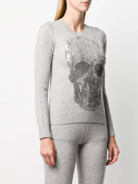 Pulover Philipp Plein gri