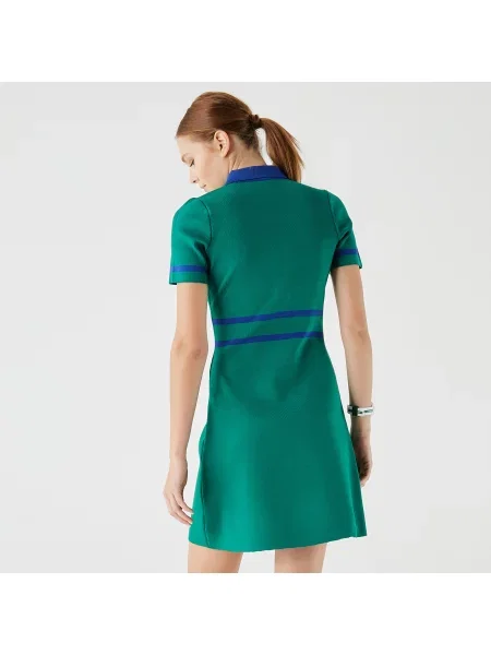 Lacoste Sukienki Lacoste zielona