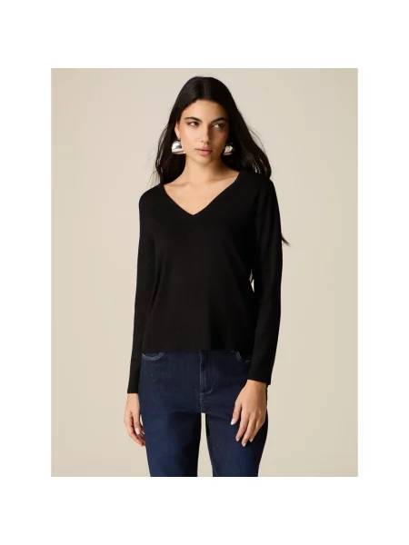 Sweter Oltre czarny