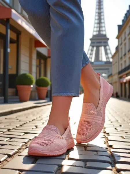 Loafers Resti růžové