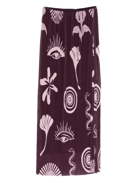 Maksi spódnica maxi Cala De La Cruz fioletowa
