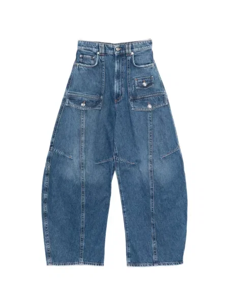 Jeansy Sportmax niebieskie