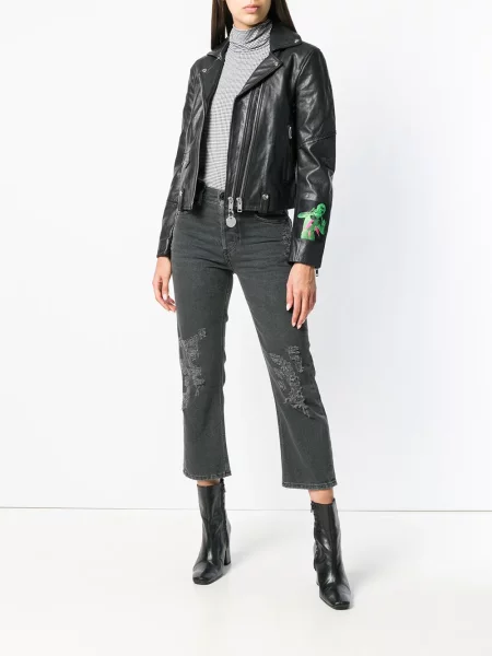 Decupat blugi Diesel negru