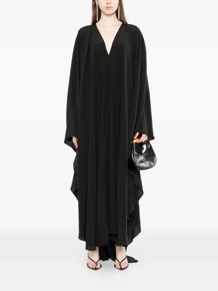 Rochie Tom Ford cu decolteu în V de costum negru