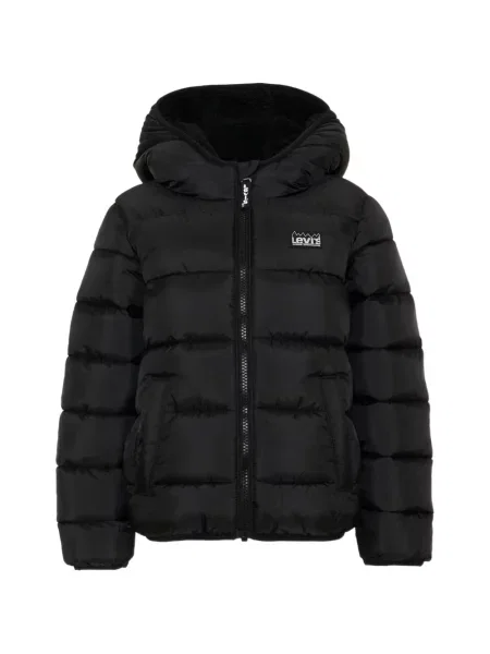 Kurtka puchowa dziecięca Levi's czarna