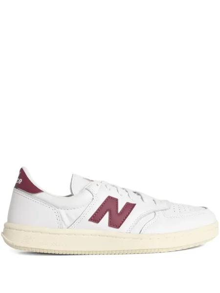 Sneakerși New Balance din piele alb