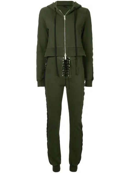 Kombinezon Unravel Project frotte zielony