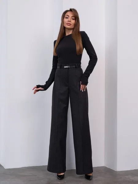 Шерстяные повседневные брюки Issa Plus