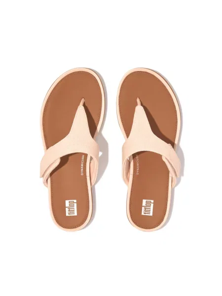 Plátené sandále Fitflop ružová