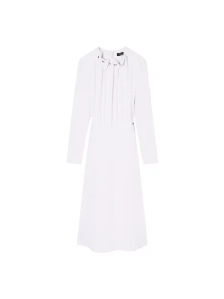 Sukienka midi Armani Exchange biała