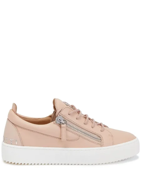 Sneakerși Giuseppe Zanotti din piele roz