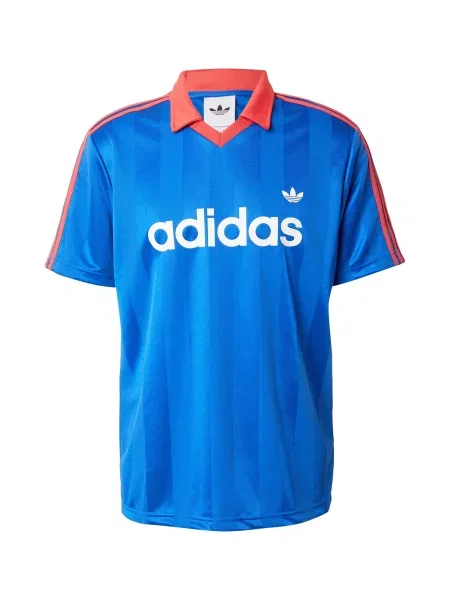 ADIDAS ORIGINALS Majica Archive modra / kraljevo modra / svetlo rdeča bela