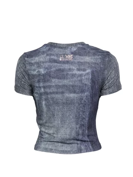Scurt tricou Liu Jo albastru