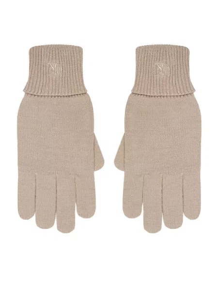 Calvin Klein rokavice Bež siva