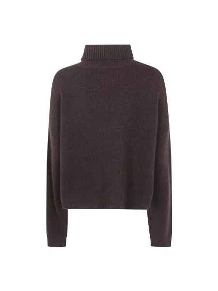 Sweter Lisa Yang z kaszmiru brązowy