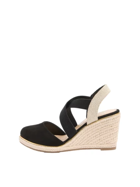 Lipsy Sandale bej deschis negru