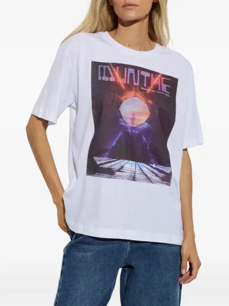 Tricou Munthe cu imagine alb