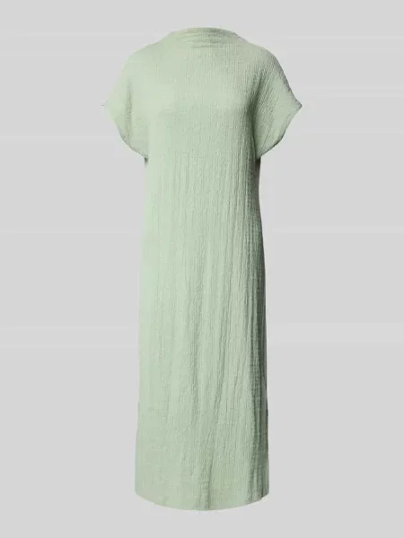 Sukienka midi o lejącym kroju ze stójką Tom Tailor Denim