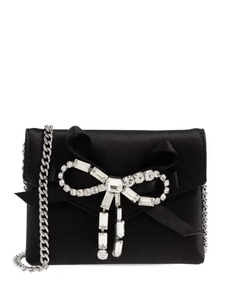Колие Jimmy Choo с панделка черно