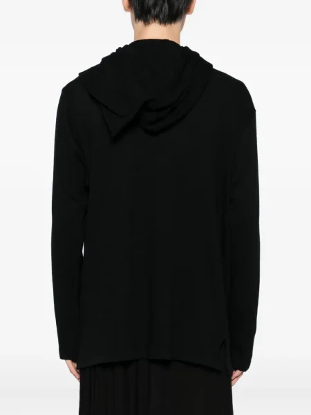 Μακρύς μπλούζα Yohji Yamamoto μαύρο